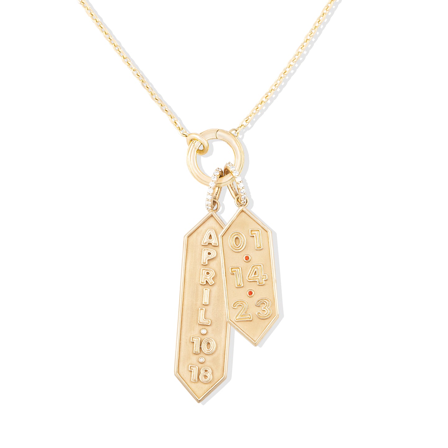 Family Heirloom Charm Loop Necklace
