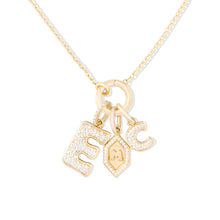 Load image into Gallery viewer, Family Heirloom Charm Loop Necklace
