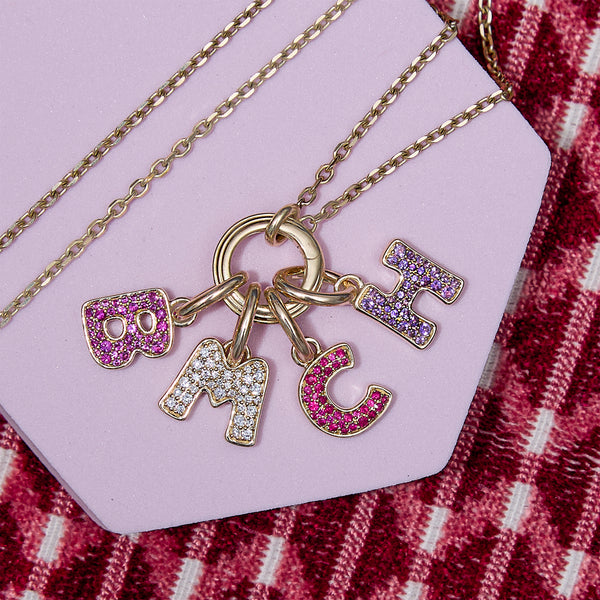 Family Heirloom Charm Loop Necklace