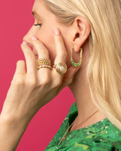 Load image into Gallery viewer, Evolve Stacking Ring - Small (Emerald)

