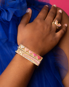 Juju Hearts Bangle Bracelet