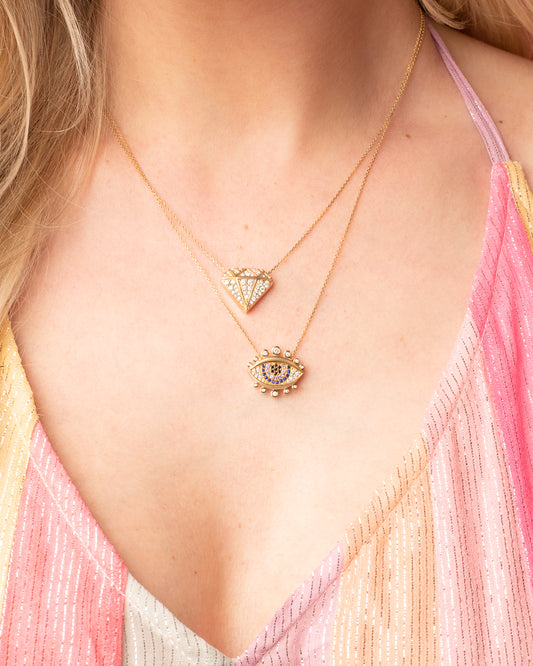 Juju Diamond Charm Necklace