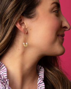 Crew Tube Earring - Diamond