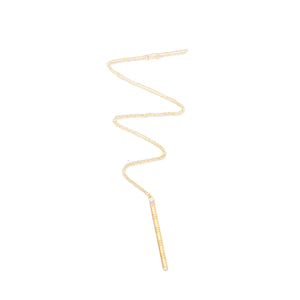 The Crew Stick Pendant Necklace - Diamond