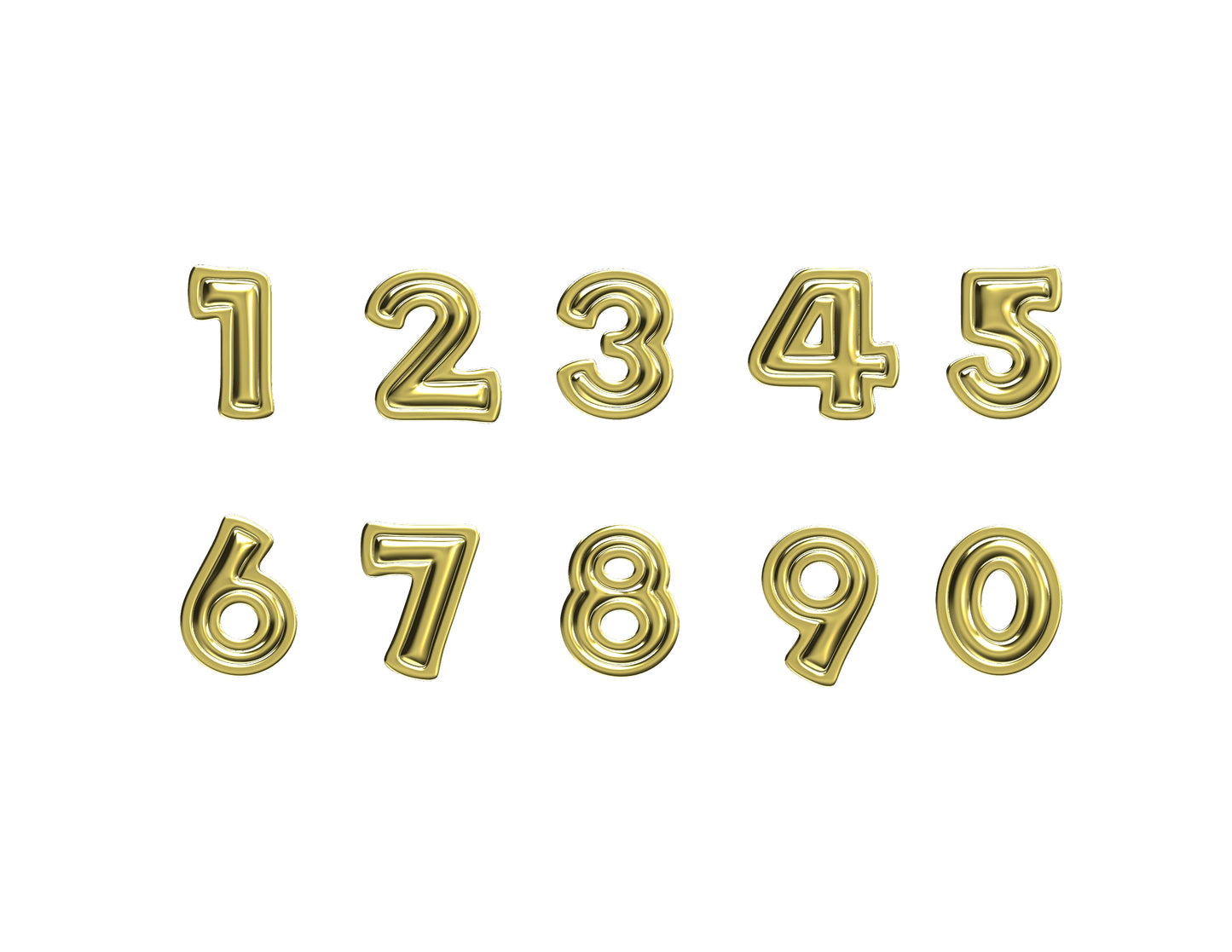 Family Stacks Ring - Numbers
