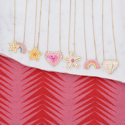 Juju Rainbow Charm Necklace