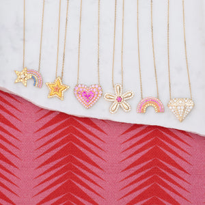 Juju Lightning Bolt Charm Necklace