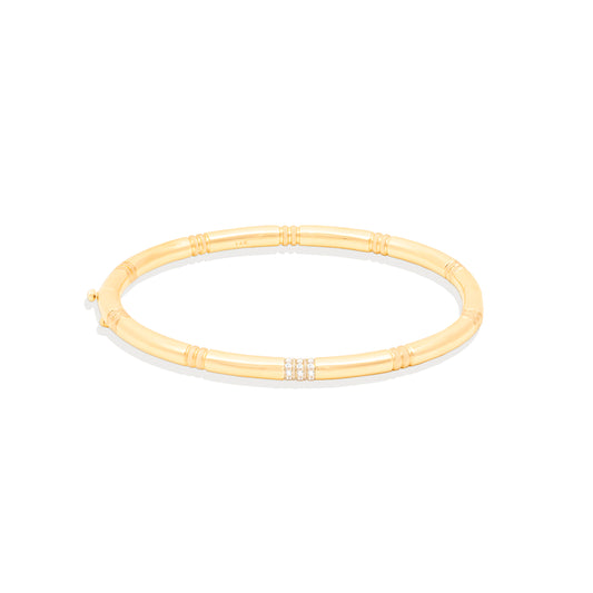 Crew Bangle Bracelet - Diamond