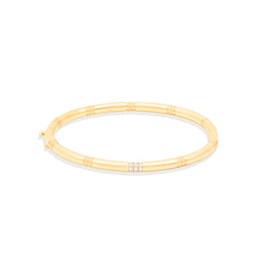 The Crew Bangle Bracelet - Diamond