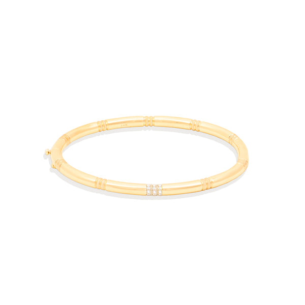 Crew Bangle Bracelet - Diamond