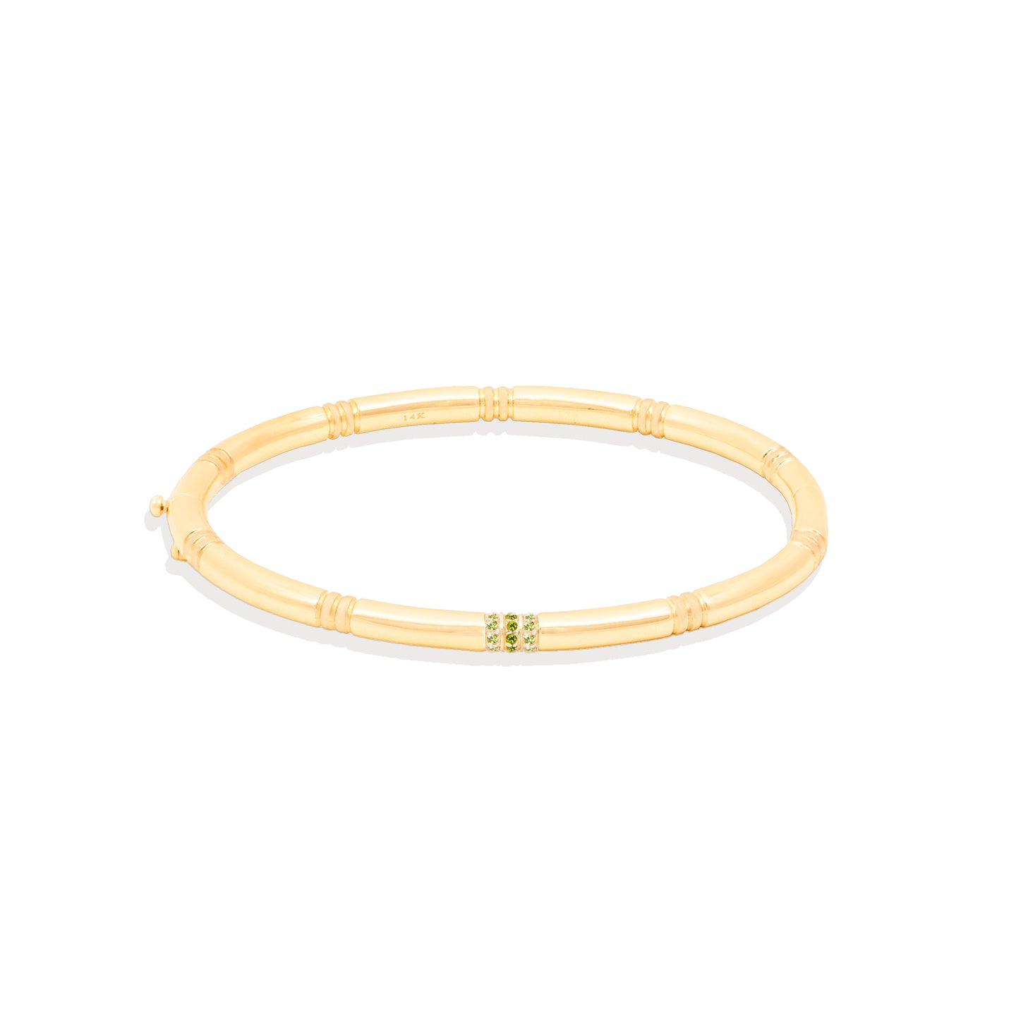 Crew Bangle Bracelet - Tsavorite