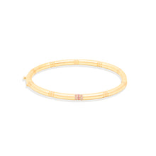 Load image into Gallery viewer, Crew Bangle Bracelet - Pink Sapphire
