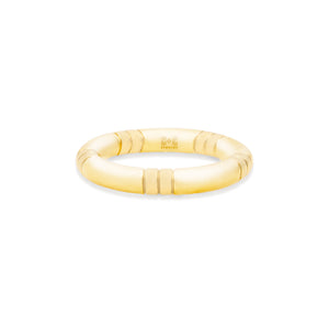 Crew Stacking Ring - Etched