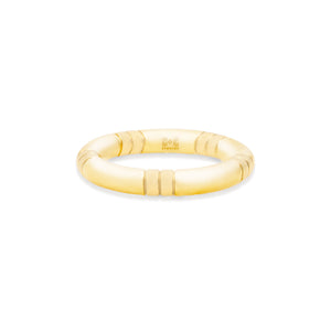 The Crew Stacking Ring - Etched