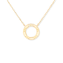 Load image into Gallery viewer, Crew Small Circle Pendant Necklace - Diamond
