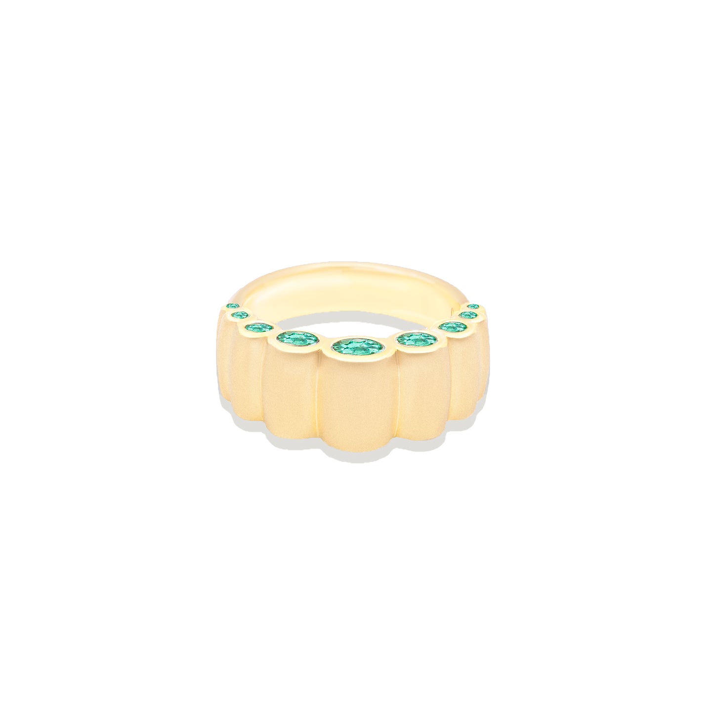 Evolve Bubble Ring - Emerald