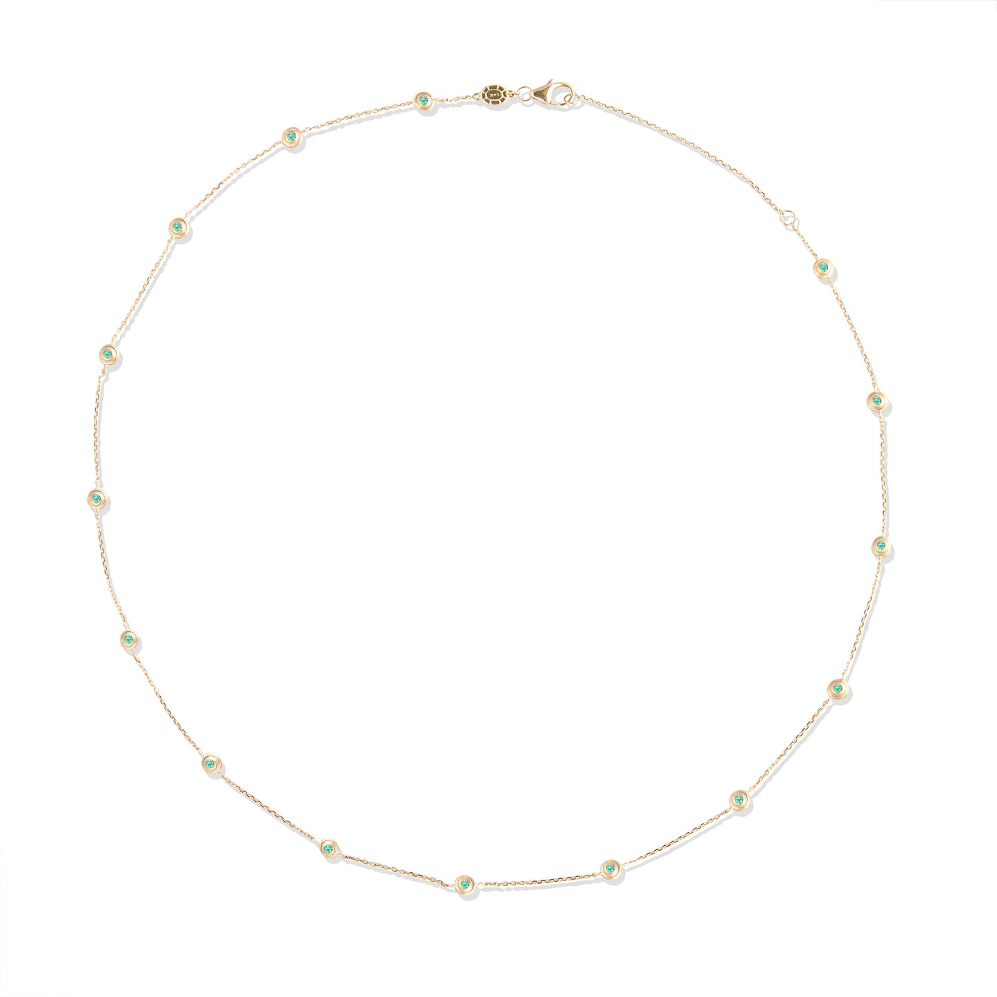 Evolve Station Necklace - Emerald