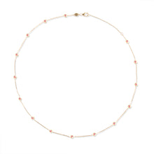 Load image into Gallery viewer, Evolve Station Necklace - Pink Sapphire
