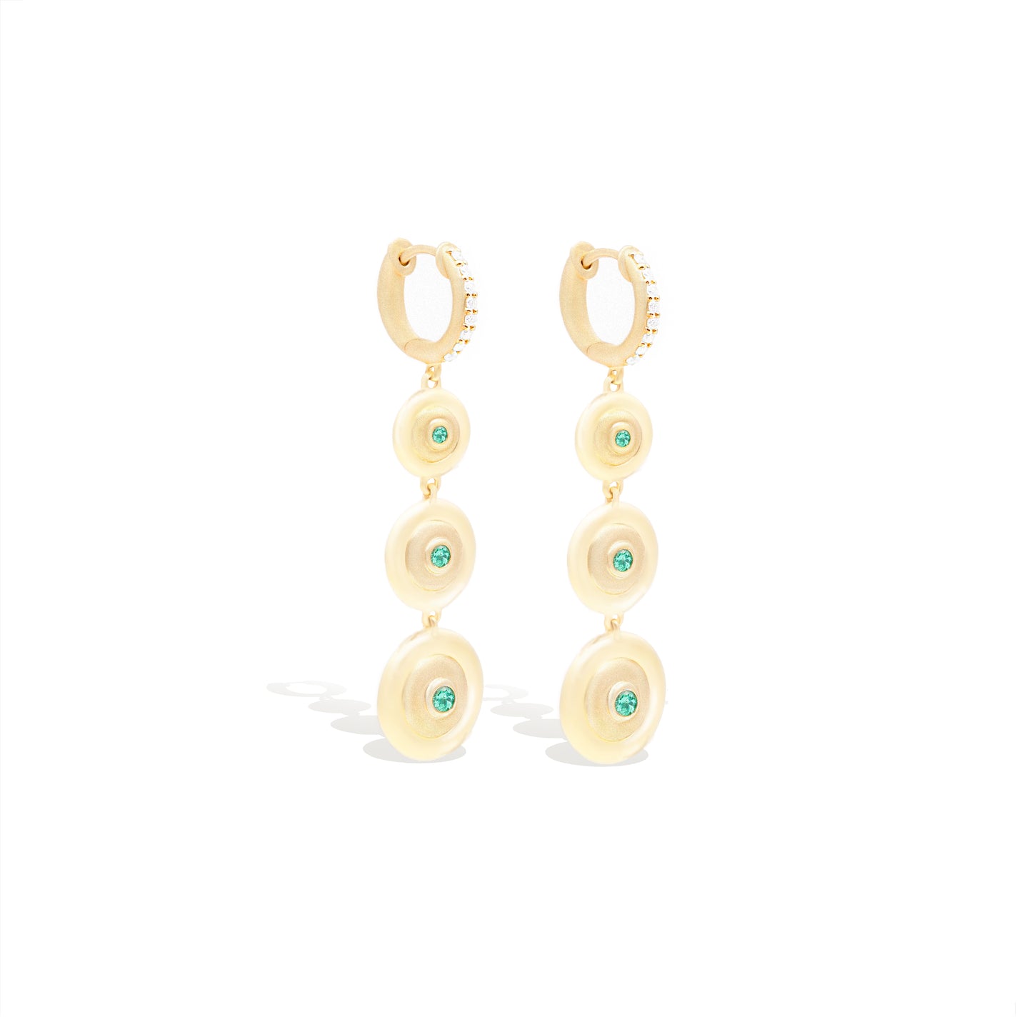 Evolve Chandelier Earring - Emerald