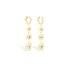 Load image into Gallery viewer, Evolve Chandelier Earring - Emerald
