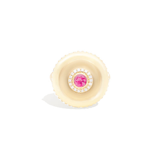 Evolve Cocktail Ring - Pink Sapphire
