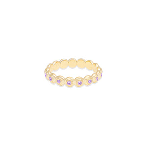 Evolve Stacking Ring - Small (Amethyst)