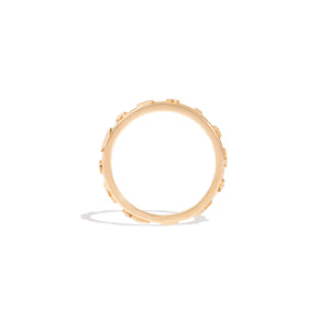 Family Stacks Ring - Letters