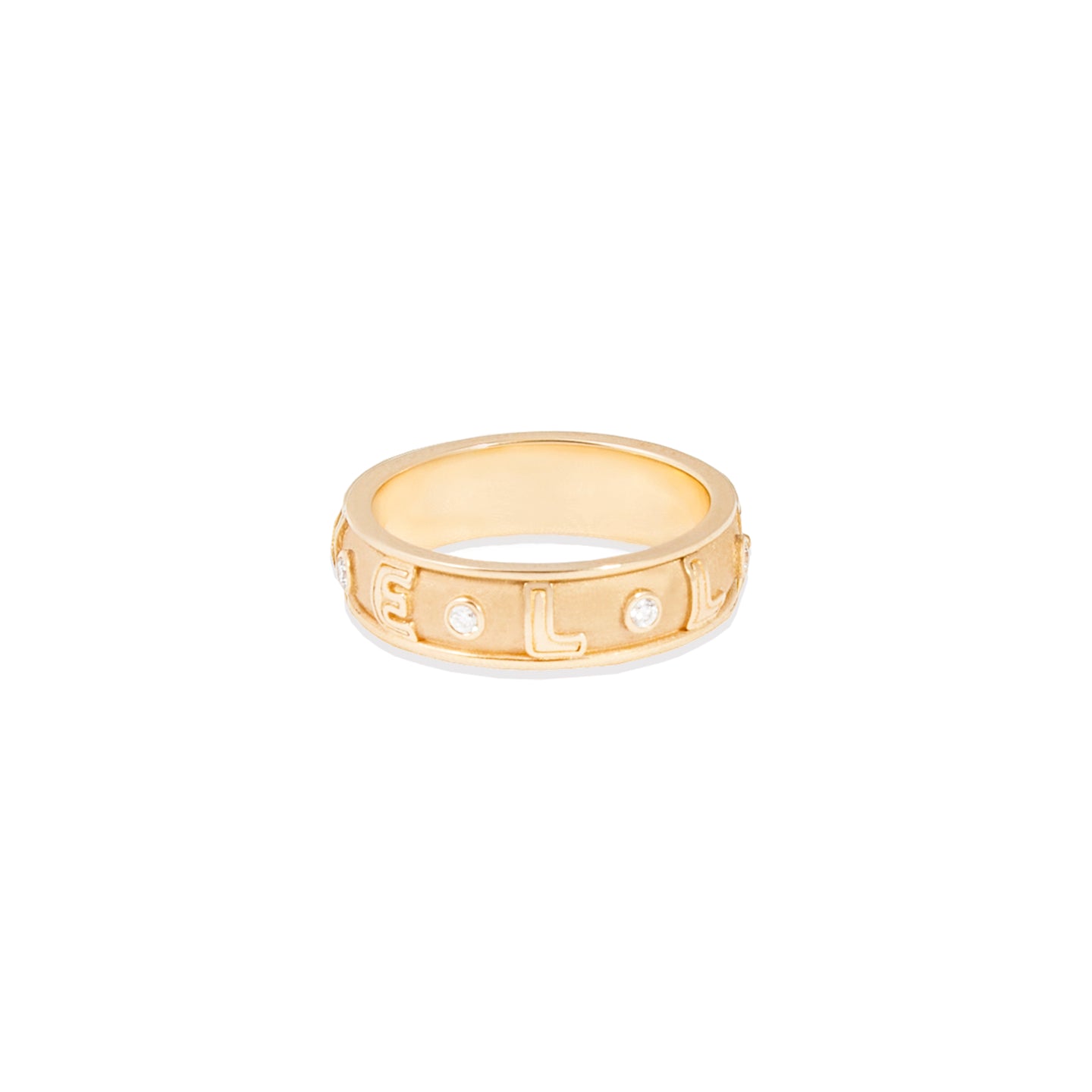 Family Stacks Ring - Letters