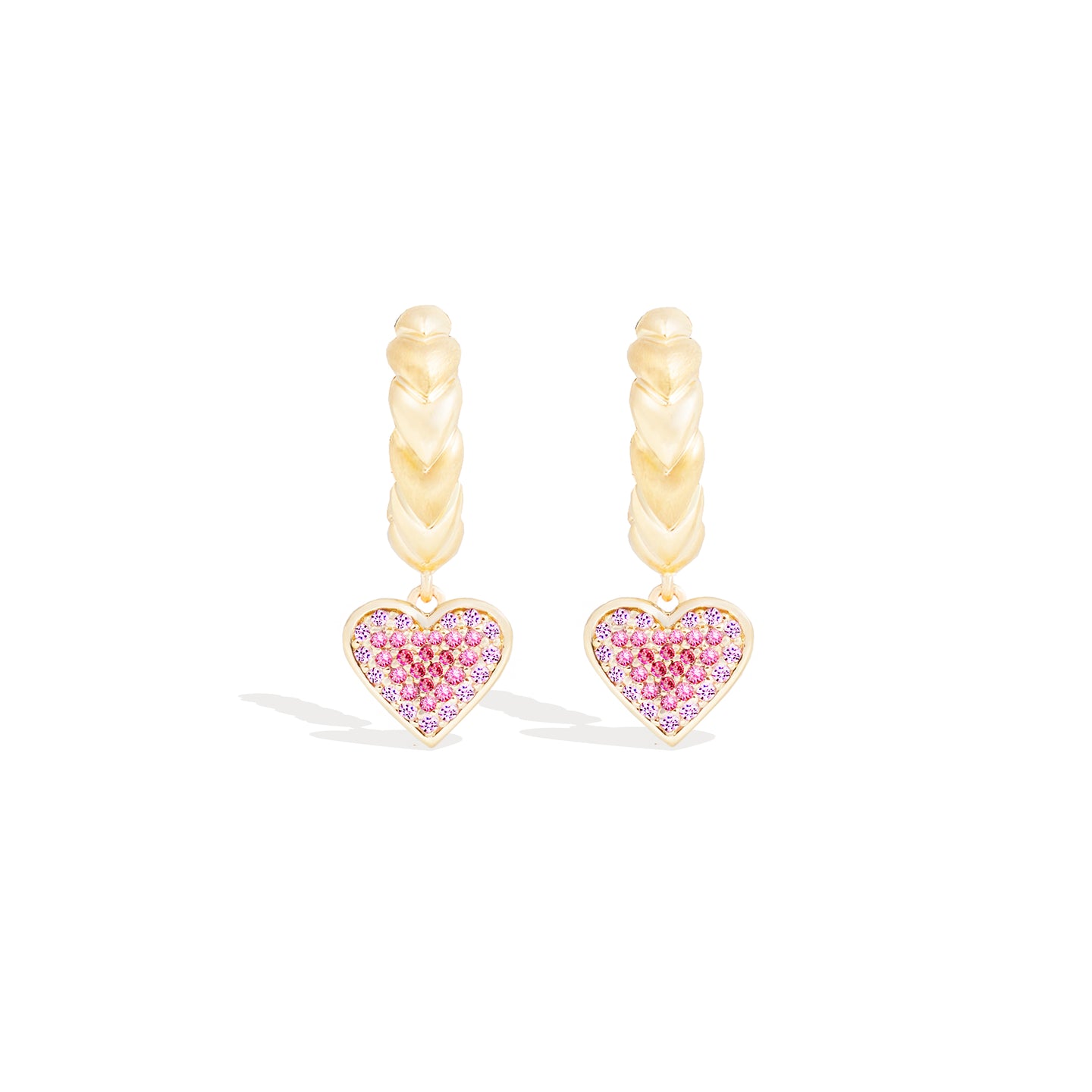 Juju Heart Charm Huggie