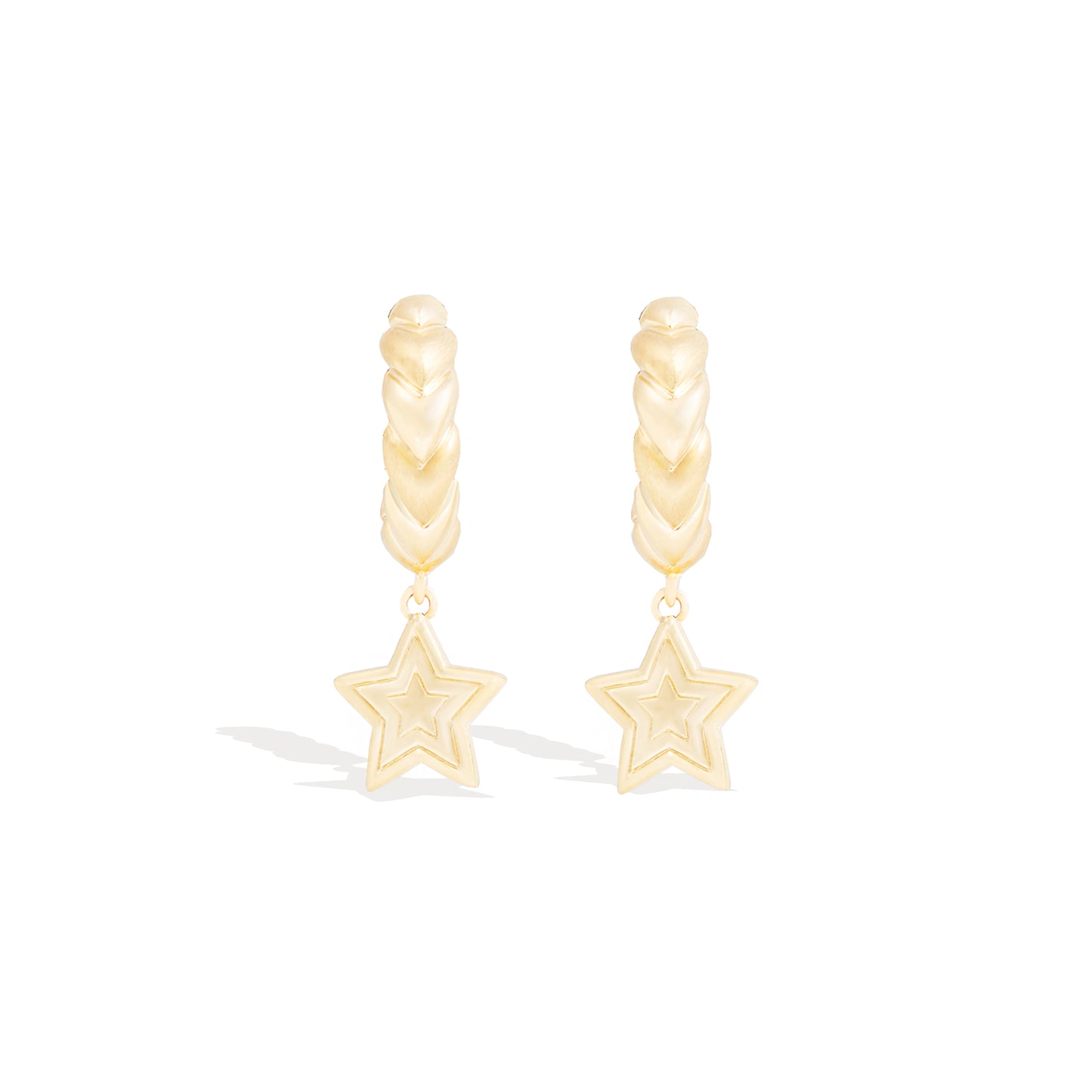 Juju Star Charm Huggie