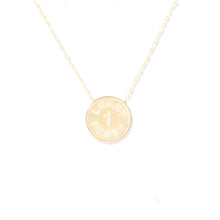 Load image into Gallery viewer, Juju Lucky Penny Charm Necklace
