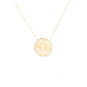 Juju Lucky Penny Charm Necklace