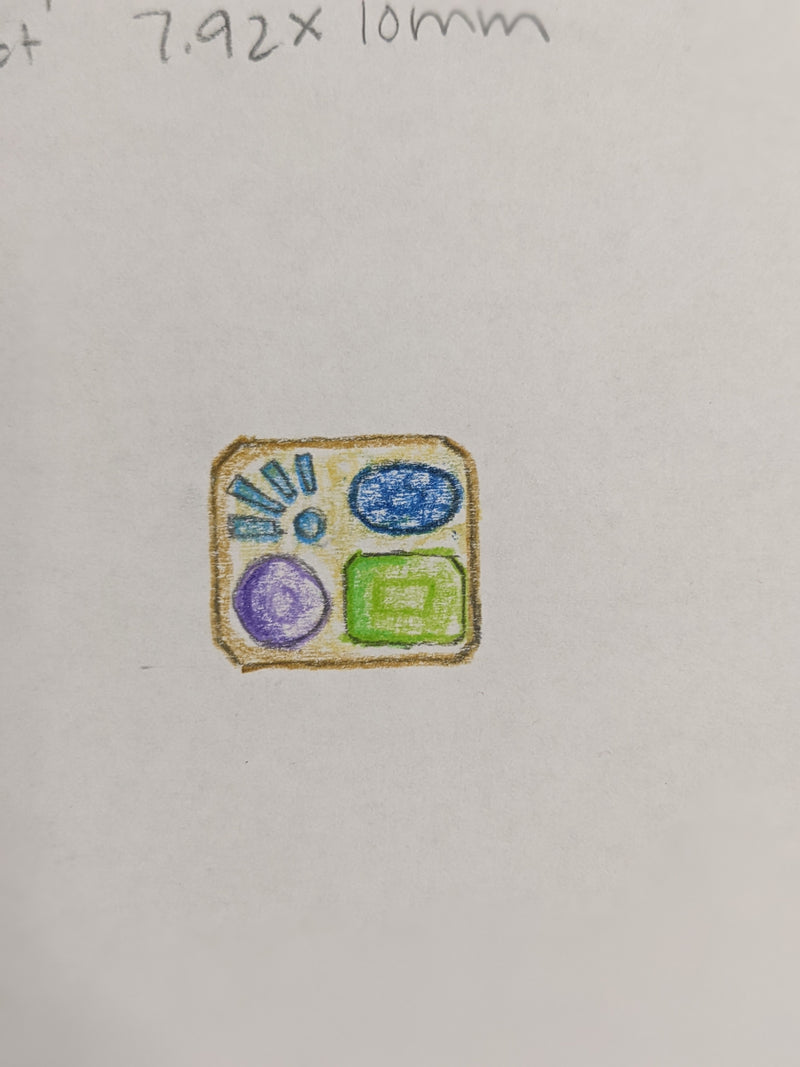 One of many sketches as part of the design process