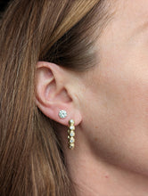 Load image into Gallery viewer, Evolve Oval Hoop Earring - Diamond

