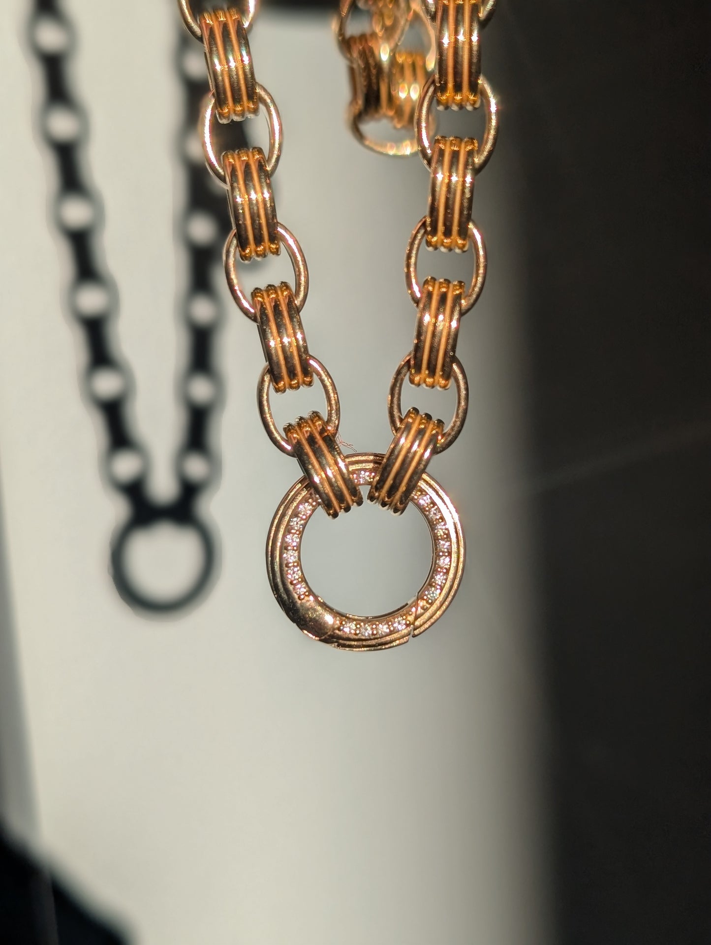 Family Heirloom Large Charm Loop Necklace