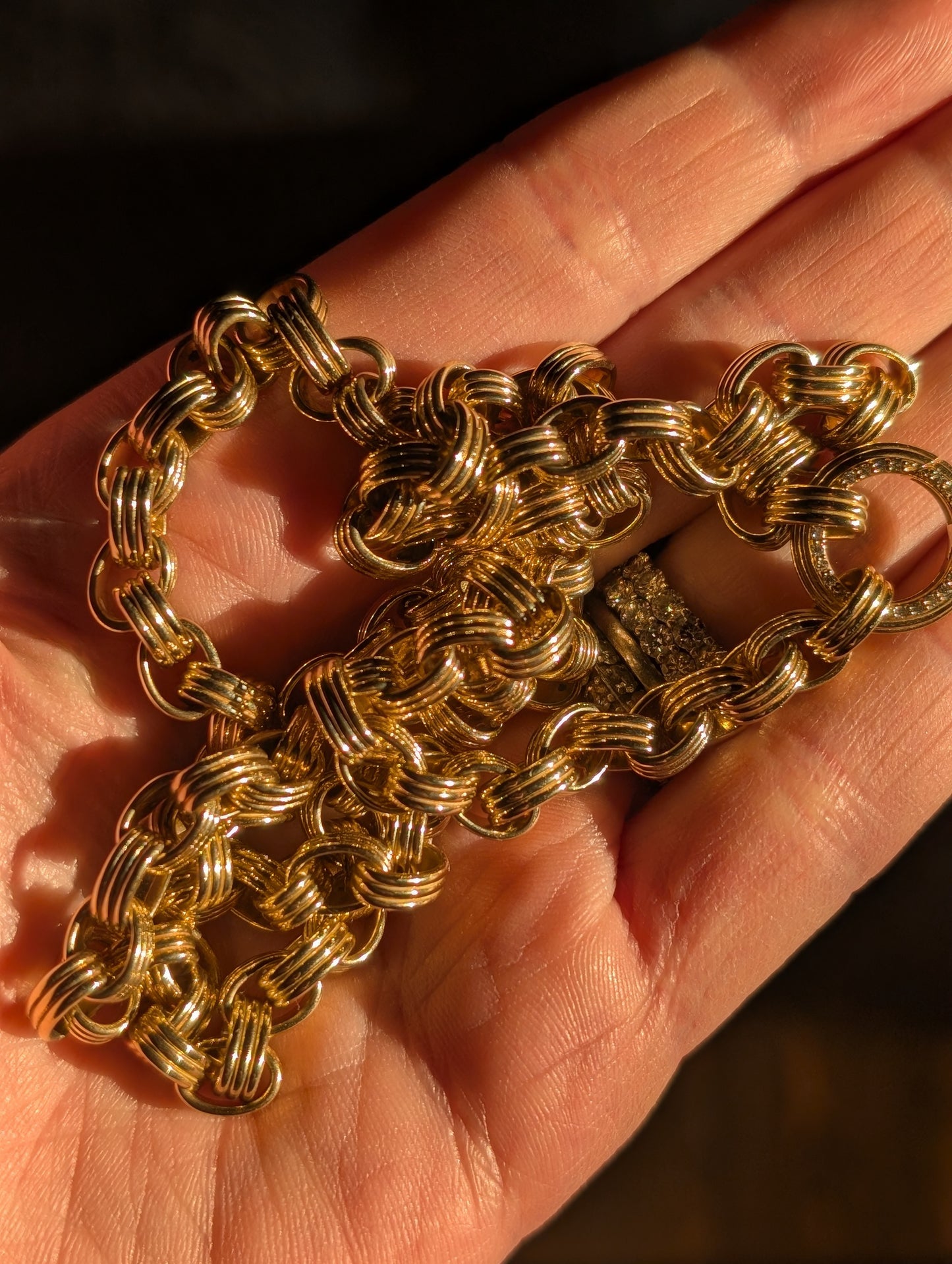 Family Heirloom Large Charm Loop Necklace