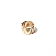Load image into Gallery viewer, Found Cigar Band Ring - Tourmaline
