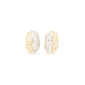 The Edge Mirror Huggie Earring