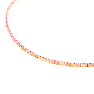 The Edge Tennis Necklace