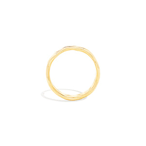 Edge Wave Ring - Gold