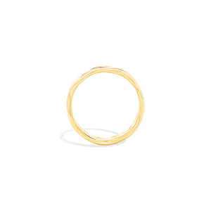 The Edge Wave Ring - Gold