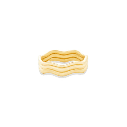 Found Wave Ring - Gold