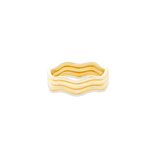 Found Wave Ring - Gold