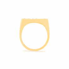 Load image into Gallery viewer, The Edge Straight Stacking Ring - Orange Sapphire
