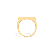 Load image into Gallery viewer, The Edge Straight Stacking Ring - Gold
