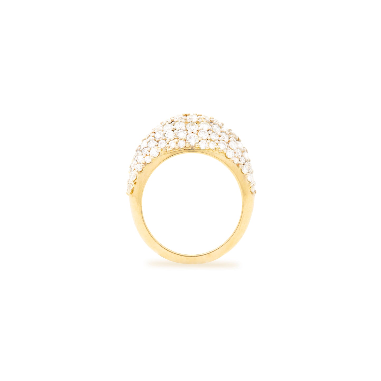The Edge Mirror Domed Ring