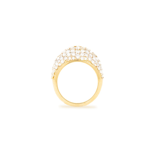 The Edge Mirror Domed Ring