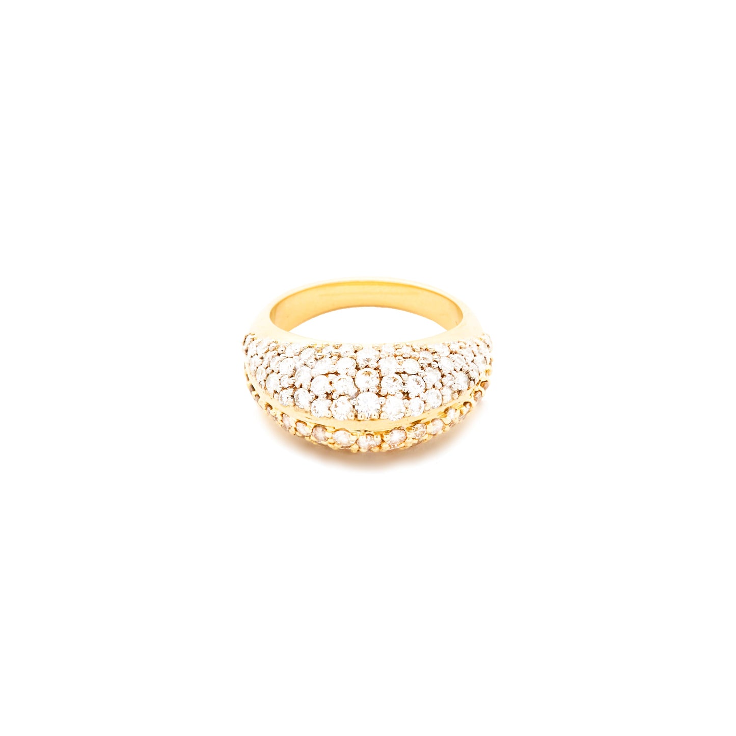 The Edge Mirror Domed Ring