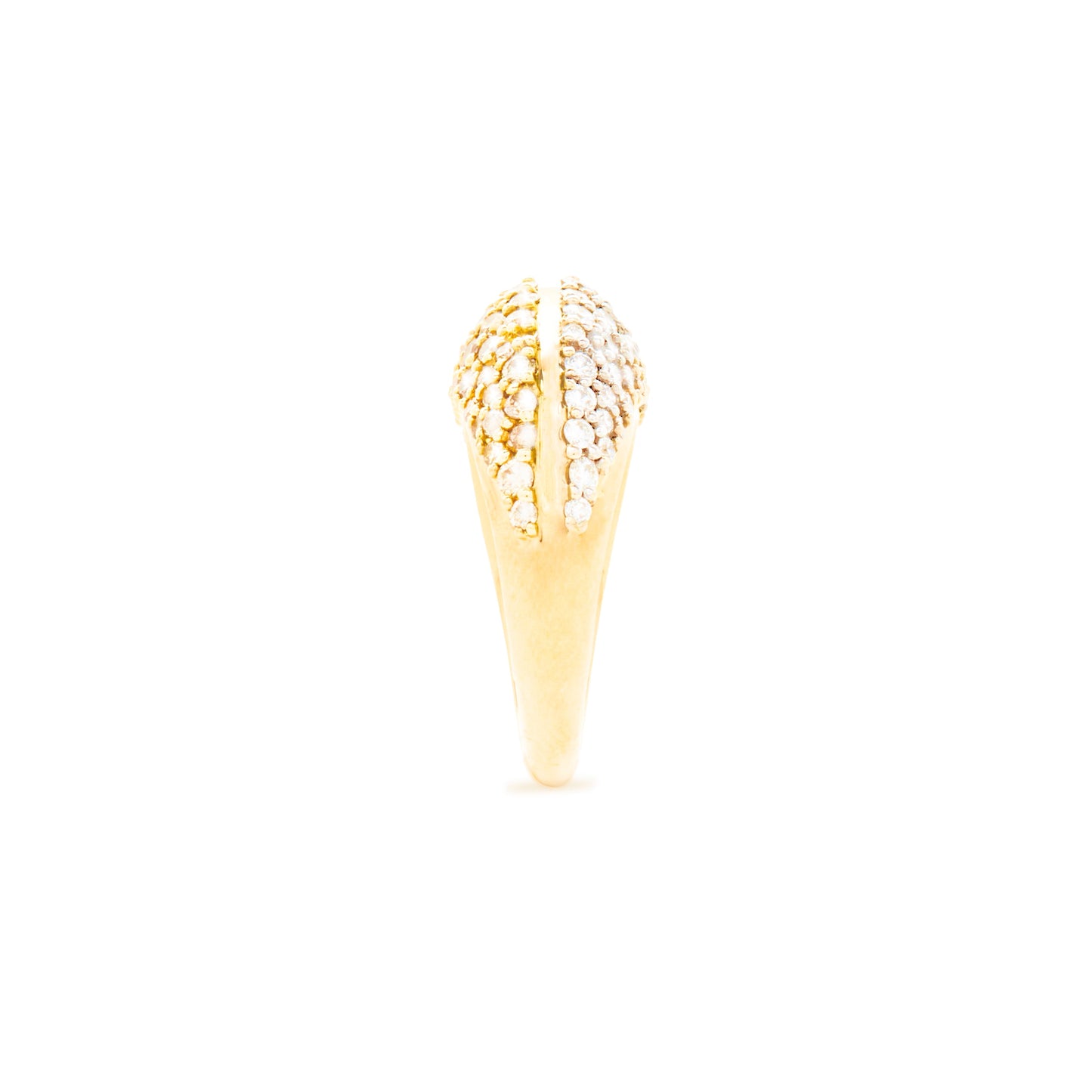 The Edge Mirror Domed Ring