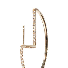 Load image into Gallery viewer, Found Geometric Hoop Earrings - Diamond
